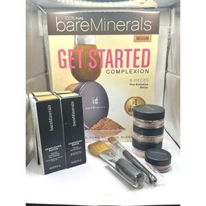 bareMinerals Get Started Complexion Medium 8 Piece Makeup Kit Plus Bonus